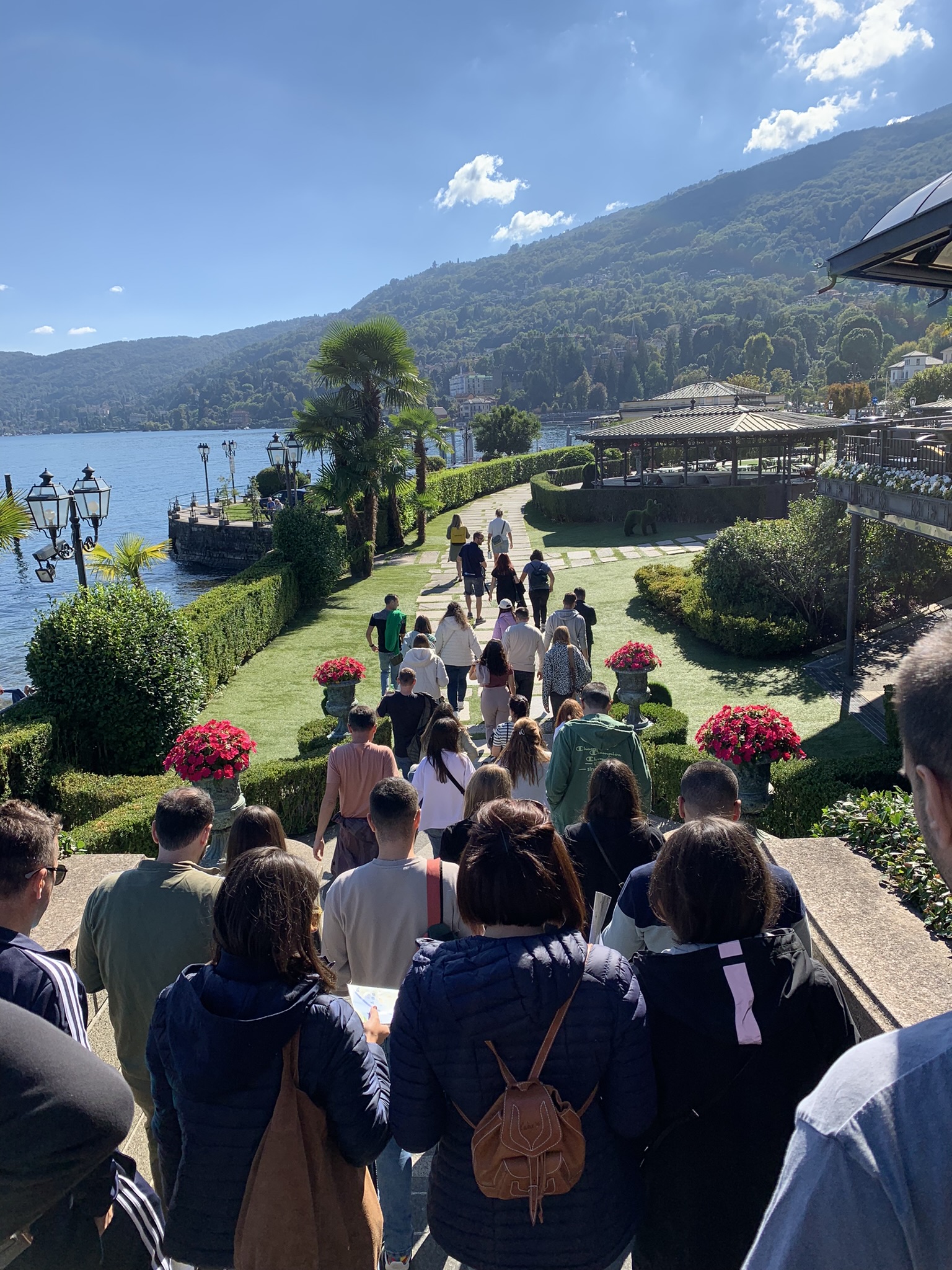 Our cloud teams in Baveno.